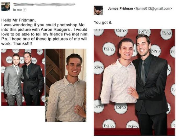 Don’t Ask James Fridman To Photoshop Your Photos! (25 pics)