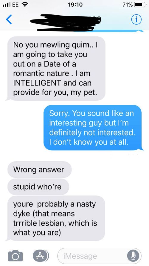 This Guy Is Not Used To Being Turned Down (4 pics)