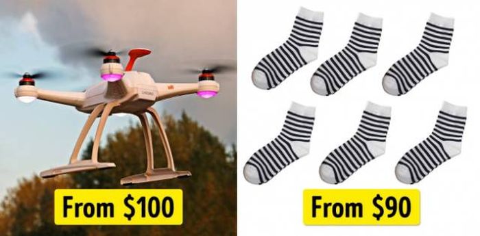 Things That Cost Almost The Same (20 pics)