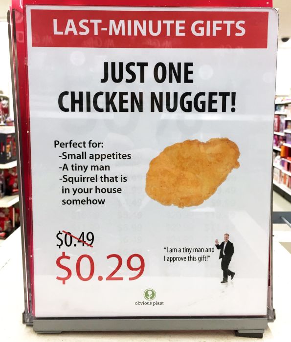 One Guy Added Some Last-Minute Christmas Gift Options to His Local Kmart (7 pics)