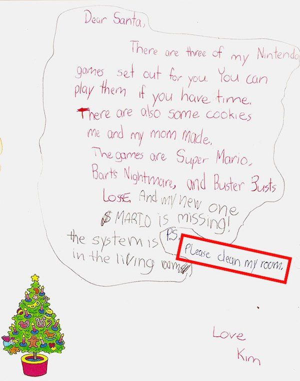 Kids Letters To Santa 23 Pics 