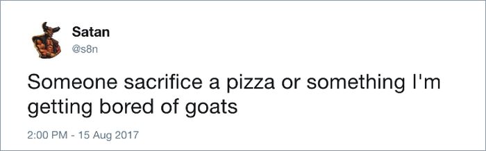 Satan's Twitter Account Is Funny As Hell (18 pics)