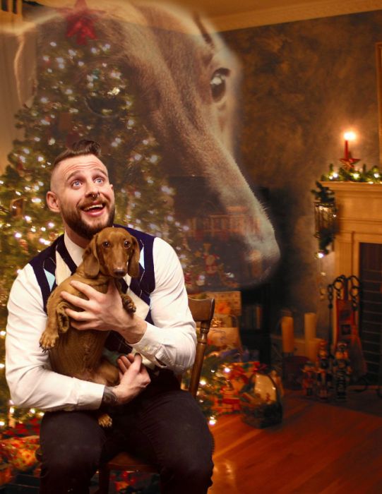 Funny Christmas Portraits With Pets (20 pics)
