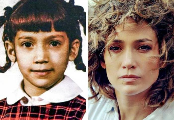 Famous Women When They Were Kids (24 pics)