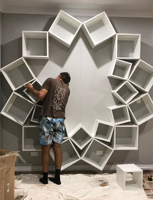 DIY Bookshelf Design (7 pics)