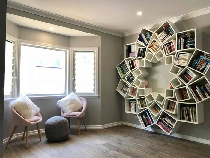 DIY Bookshelf Design (7 pics)