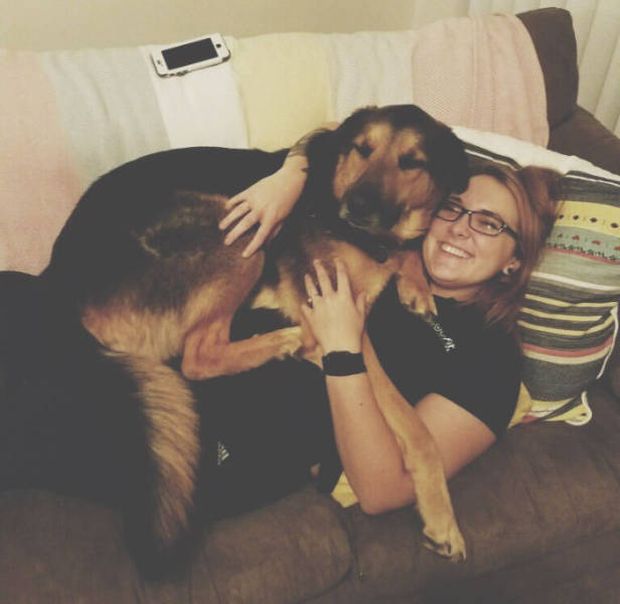 When Grandpa Babysits A Dog (12 pics)