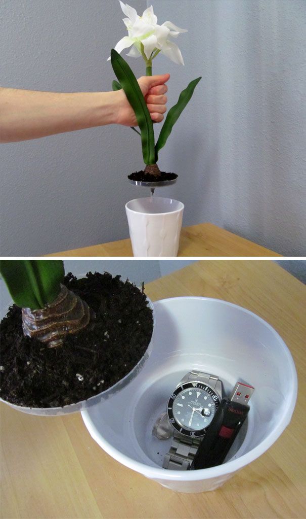 Places To Hide Your Valuables From Thieves (29 pics)