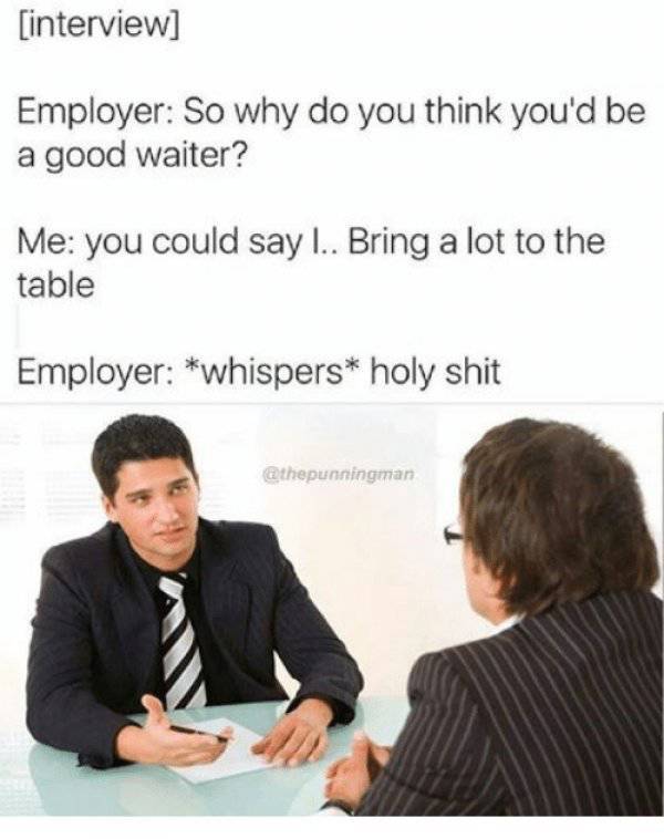 Job Interview Memes (31 pics)