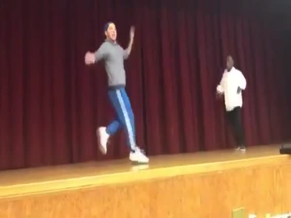 Teacher And His Student Clash In A Dancing Battle