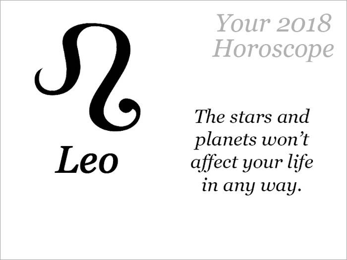 Your 2018 Horoscope (12 pics)