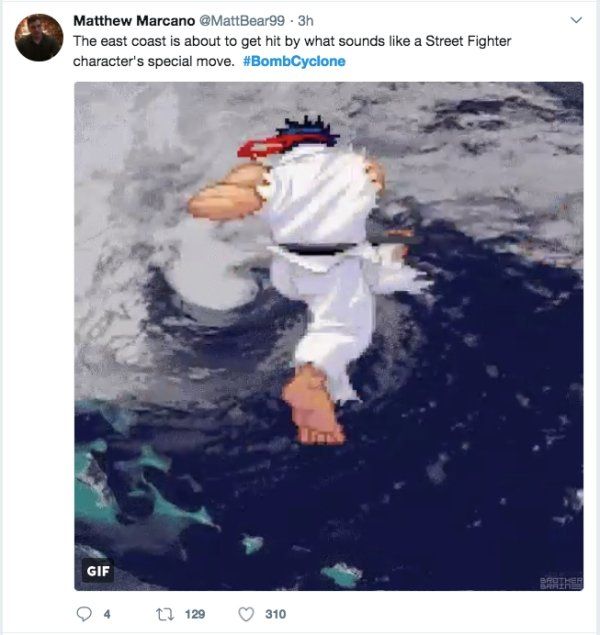 “Bomb Cyclone” Tweets (28 pics)