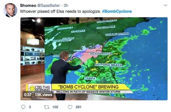 “Bomb Cyclone” Tweets (28 pics)