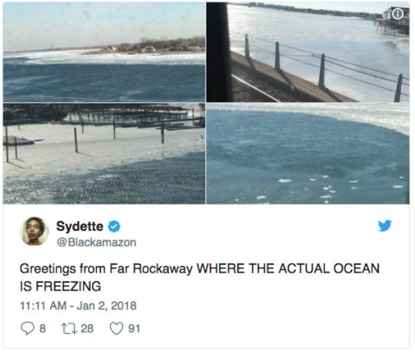 “Bomb Cyclone” Tweets (28 pics)