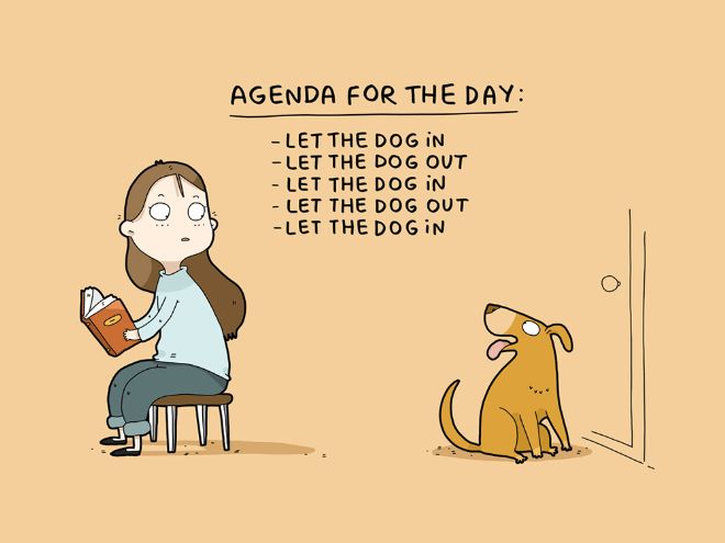 10 Illustrations Every Dog Owner Can Relate To (10 pics)