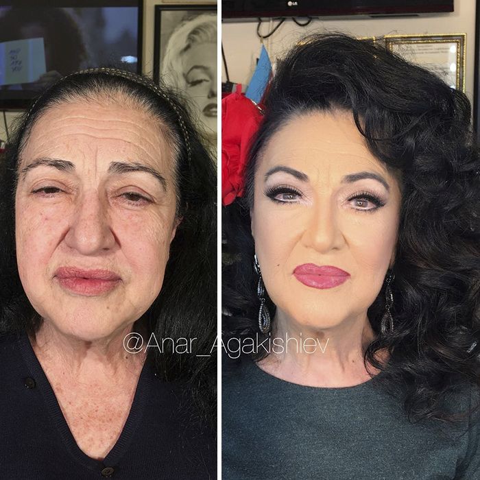 Makeup Transformation (18 pics)
