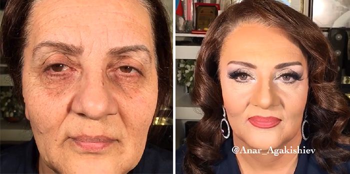 Makeup Transformation (18 pics)