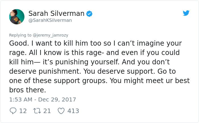 Sexist Troll Attacks Sarah Silverman On Twitter. She Responses (26 pics)