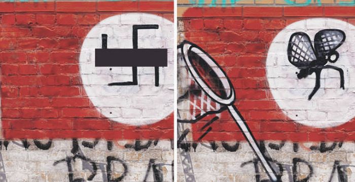 How To Fight Swastikas On The Streets (12 pics)