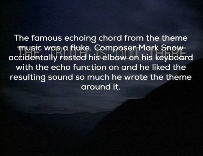 Facts About The “X-Files” (23 pics)