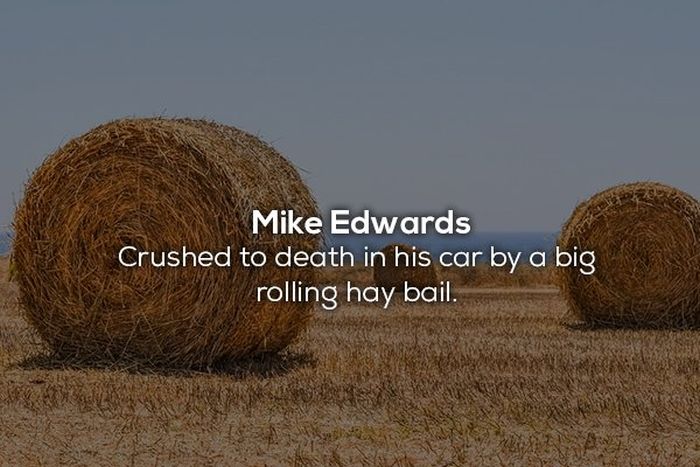 Bizarre ways people wound up 6 feet under (18 pics)