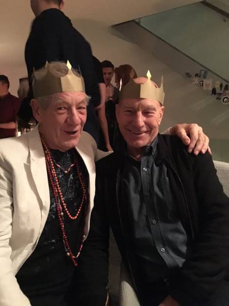 Patrick Stewart And Ian McKellen Friendship (44 pics)
