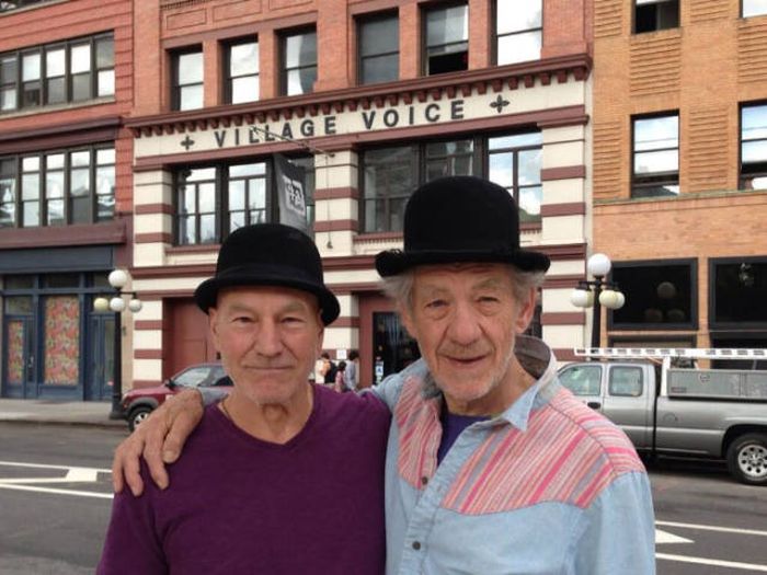 Patrick Stewart And Ian McKellen Friendship (44 pics)