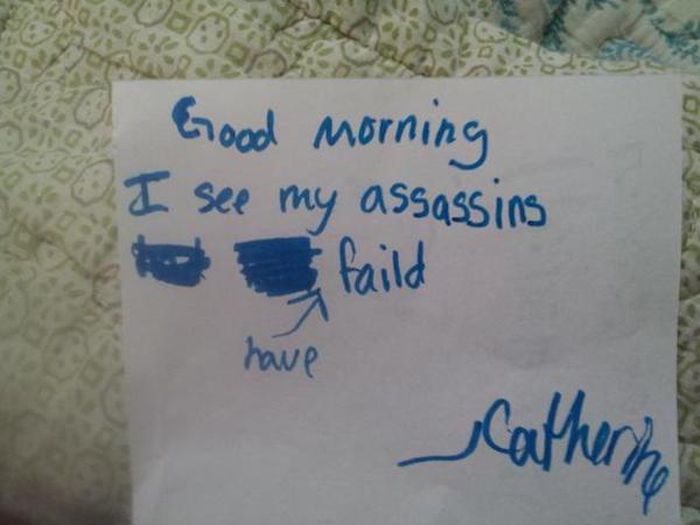 Hilarious Notes From Kids (27 pics)