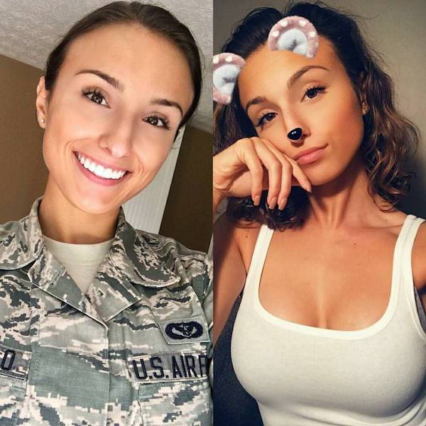 Hot Girls In And Out Of Uniform (26 pics)