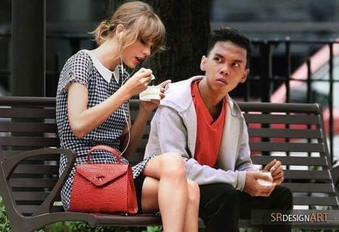 This Photoshop Master Syahril Ramadhan Has Many Celebrity Friends! (27 pics)