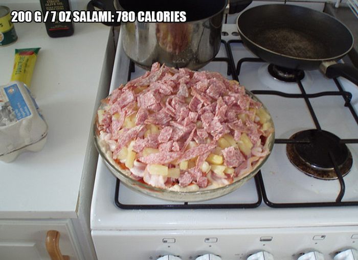 This Pizza Has 8,789 Calories (14 pics)