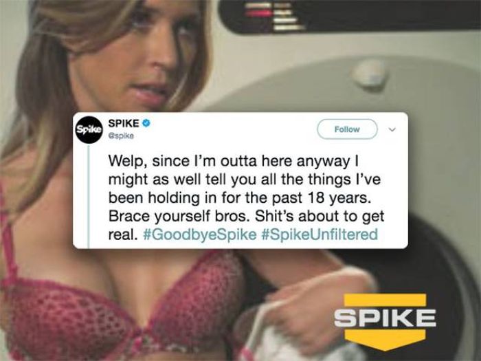 Spike TV  Twitter Manager Goes Nuts (15 pics)
