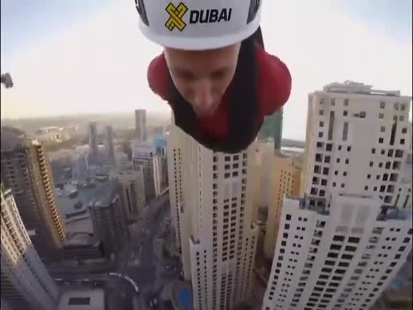 Daredevils Ride The World's Longest And Fastest Urban Zip Line