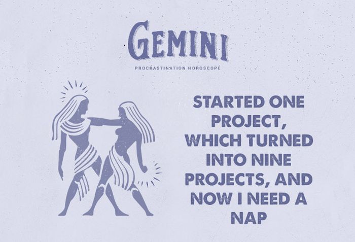 Procrastination Horoscope (12 pics)