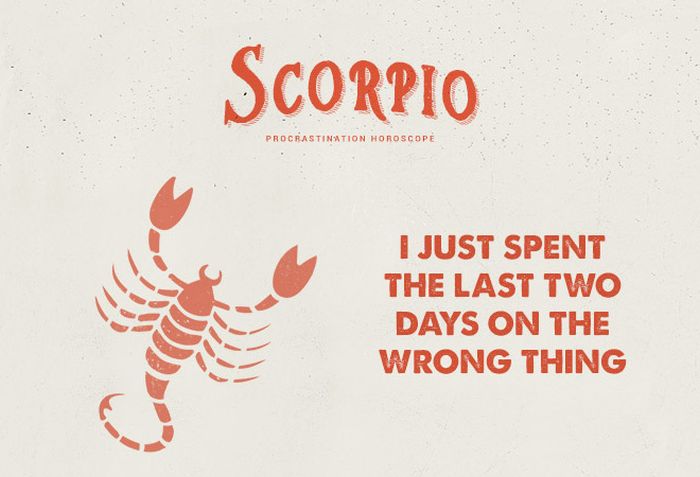 Procrastination Horoscope (12 pics)