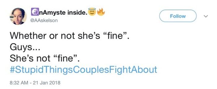 Stupid Things Couples Fight About (34 pics)