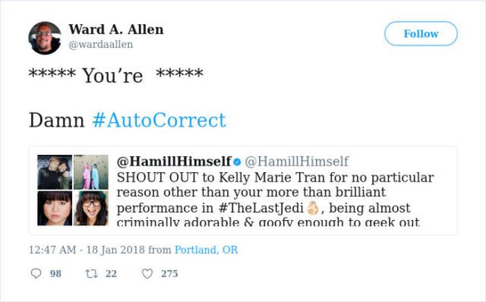 Grammar Nazis Shouldn’t Attack Mark Hamill On Twitter (8 pics)