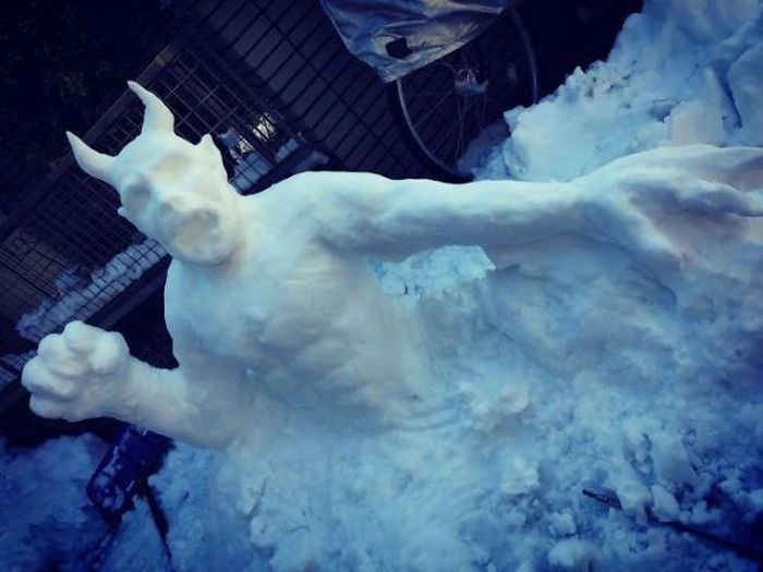 Snow Sculptures In Tokyo (40 pics)