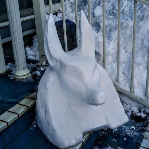 Snow Sculptures In Tokyo (40 pics)