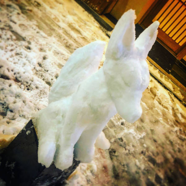 Snow Sculptures In Tokyo (40 pics)