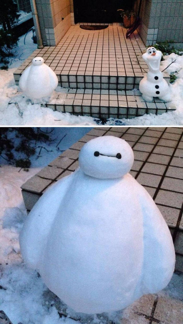 Snow Sculptures In Tokyo (40 pics)