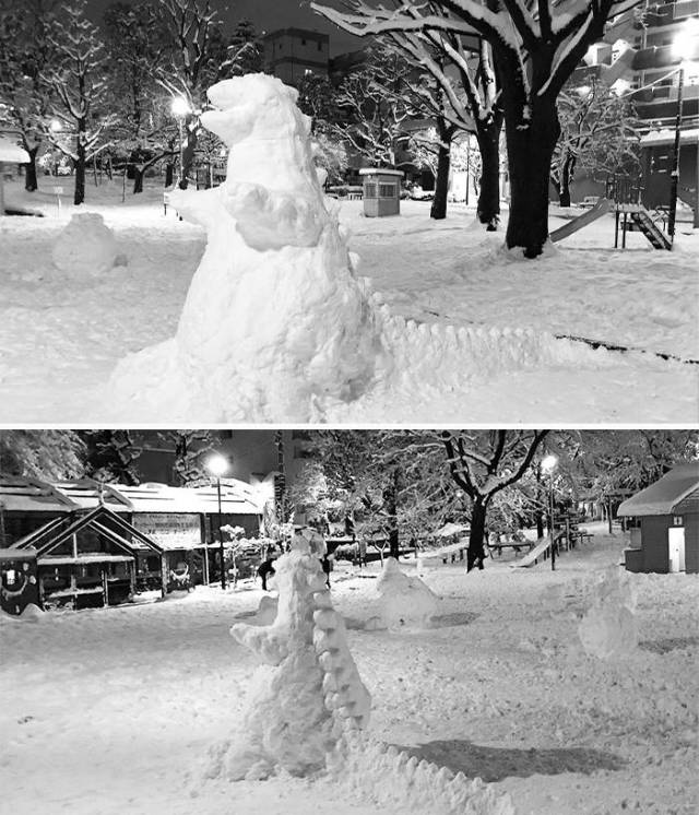 Snow Sculptures In Tokyo (40 pics)