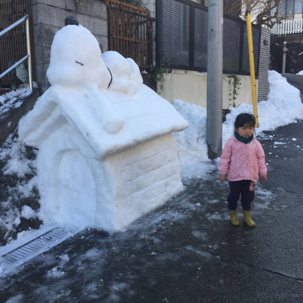 Snow Sculptures In Tokyo (40 pics)