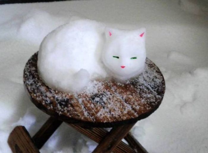 Snow Sculptures In Tokyo (40 pics)