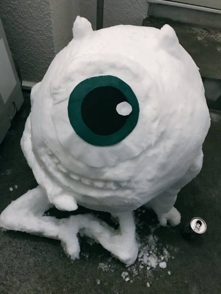 Snow Sculptures In Tokyo (40 pics)