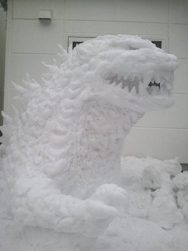 Snow Sculptures In Tokyo (40 pics)