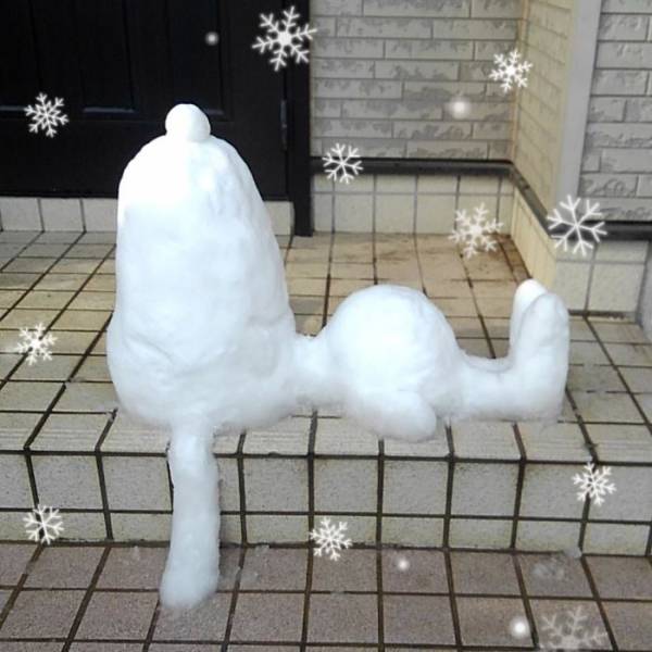 Snow Sculptures In Tokyo (40 pics)