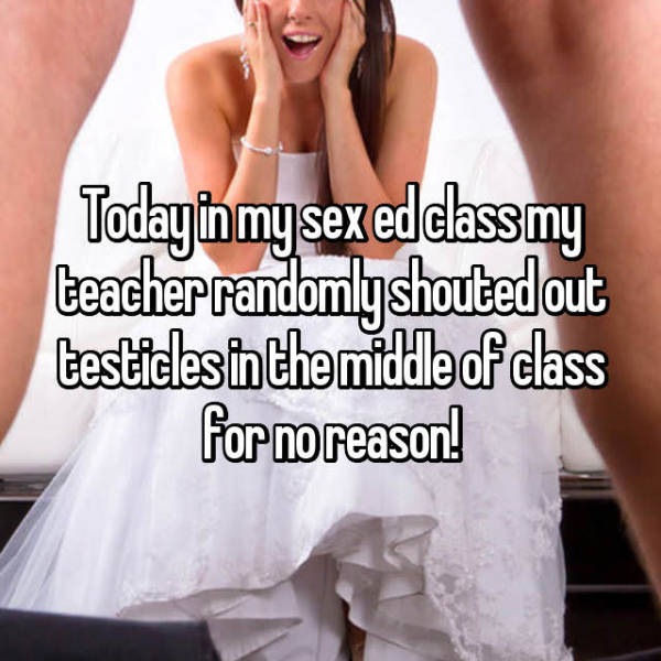 Sex Ed Classes Are Always Awkward (16 pics)