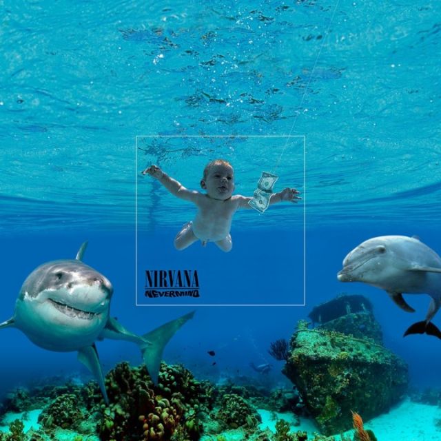 What Lies Beyond Famous Album Covers (8 pics)