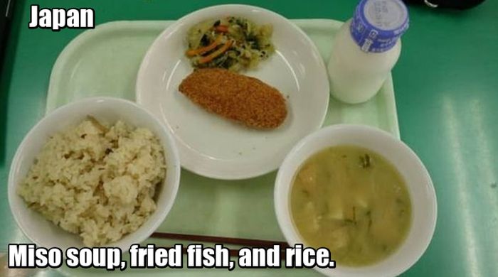 School Lunches Around The World (15 pics)
